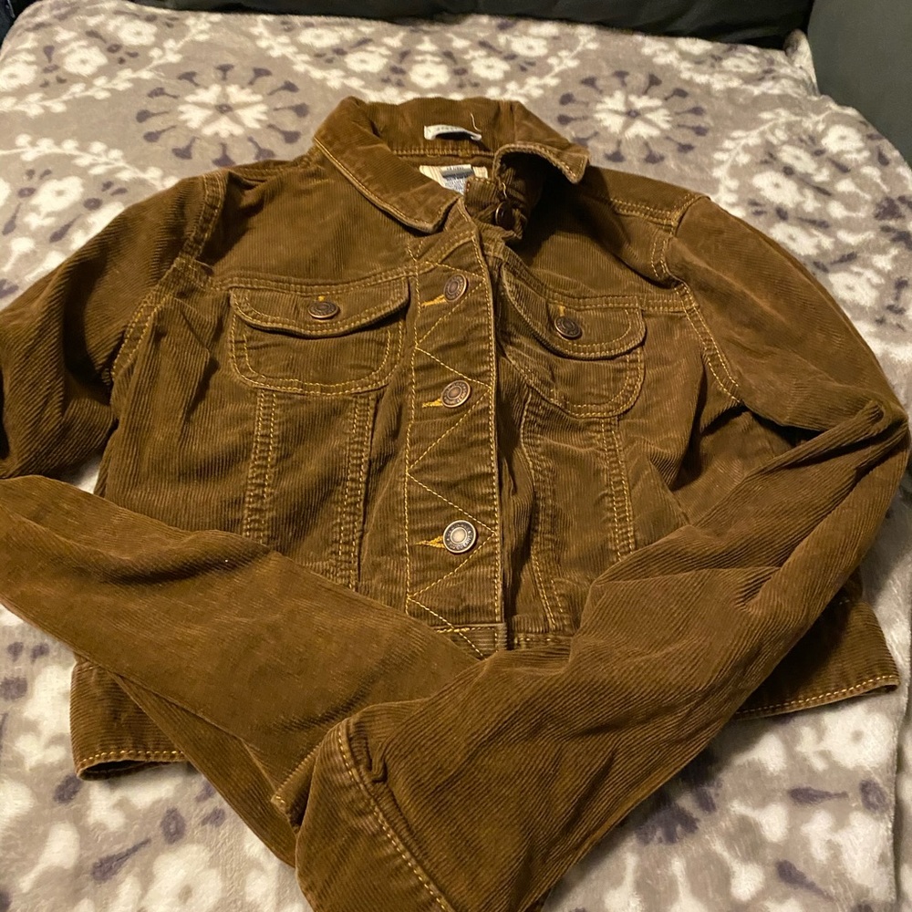 Old Navy corduroy crop jacket